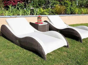 Outdoor Furniture: Alfresco Lifestyles Sun Lounger Set