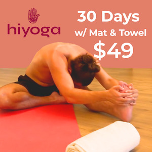 for 30 Days Unlimited w/ Mat & Towel Service