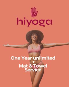 Products: 1 Year Unlimited + Mat & Towel