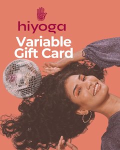 Variable yoga gift card