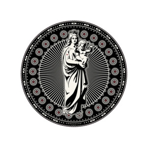 Podevache: Podevache Placemat | Madonna