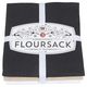 Now Designs Set Of 3 Floursack Tea Towel | Black
