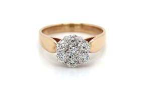 Diamond Rings: Cluster Ring