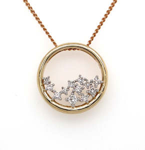 Diamond Pendants: Diamond Sprinkle Pendant