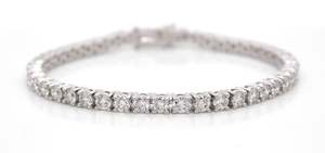 Bracelets 1: Tennis bracelet 7.4ct TDW