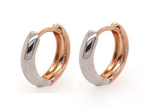 Double Sided Bi-Tone Hoops
