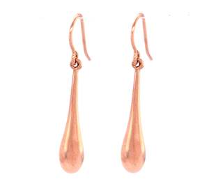 Yellow Gold: Drop Dangle Earrings