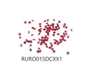 Gemstones: Ruby Round 1.5mm