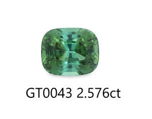 Green Tourmaline Elongated Cushion Cut 2.576ct