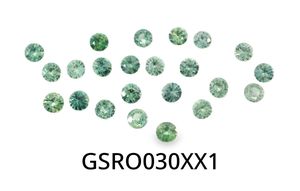 Green Sapphire Round 3mm