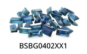 New Jewellery: Blue Sapphire Baguette 4x2mm