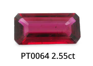 Rubellite Tourmaline Octagon 2.55ct