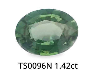 New Jewellery: Teal Sapphire Oval 1.42ct