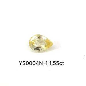 Yellow Sapphire Pear 1.55ct