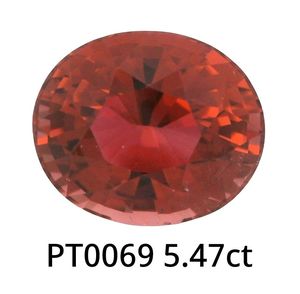 Pink Tourmaline Oval 5.47ct