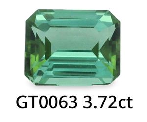 New Arrivals: Green Tourmaline Octagonal Step Cut 3.72ct