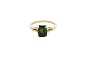 Green Tourmaline Dress Ring