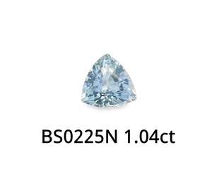 Blue Sapphire Trillant 1.04ct