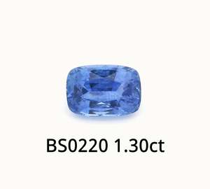 Blue Sapphire Cushion 1.30ct