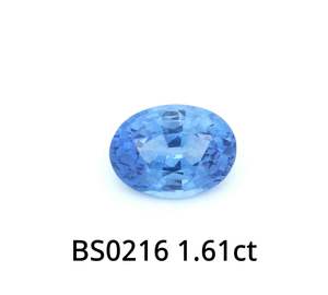 Blue Sapphire Oval 1.61ct