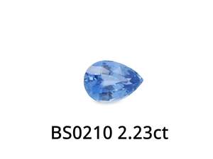 New Arrivals: Blue Sapphire Pear 2.23ct