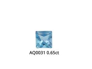 New Arrivals: Aquamarine Square 0.65ct