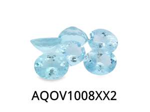 Aquamarine Oval 10x8mm