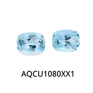 Aquamarine Cushion 10x8mm