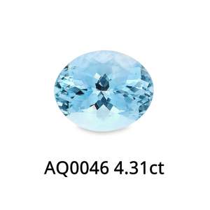 New Arrivals: Aquamarine Oval 4.31ct
