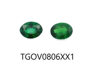 Tsavorite Oval 8x6mm