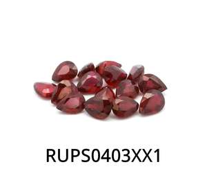 New Arrivals: Ruby Pear 4x3mm