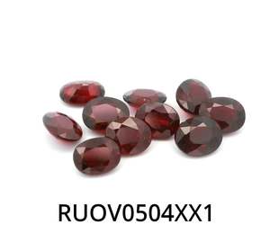 Ruby Oval 5x4mm