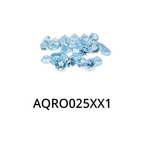 Aquamarine Round 2.5mm