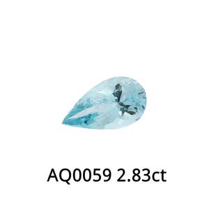 Aquamarine Pear 2.83ct