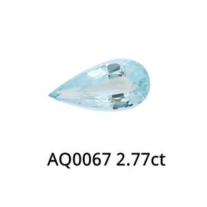 Aquamarine Pear 2.77ct