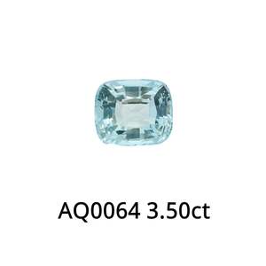 Aquamarine Cushion 3.50ct