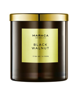 Maraca Black Walnut Scented Candle - House of Camille