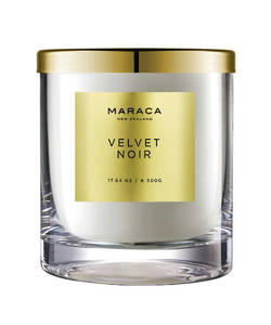 Maraca Velvet Noir Scented Candle - House of Camille