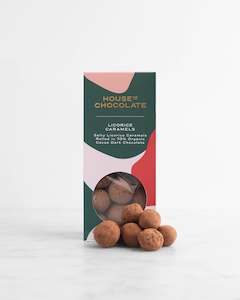 Chocolate Boxes: Salted Licorice Caramel Dragées