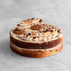 Classic Cakes: Espresso, Caramel & Italian Meringue Cake
