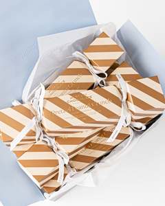 6 Pack Pretzel Peanut Crunch Christmas Cracker Gift Box