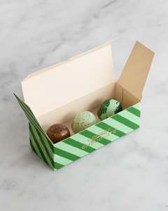 3 Piece Christmas Bonbon Selection - Green