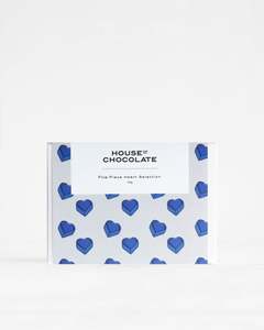 Award Winning Bonbon Boxes: 5 Piece Heart Blue Selection Wholesale