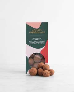 Chocolate Boxes: Licorice Caramels Wholesale