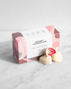 Chocolate Boxes: White Chocolate Strawberries Wholesale