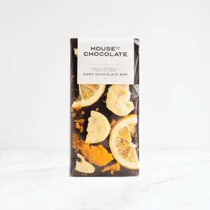 Mandarin, Feijoa, and Lemon Dark Chocolate Bar Wholesale
