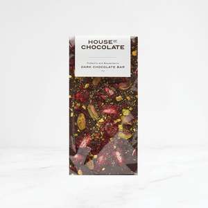 Pistachio & Boysenberry Dark Chocolate Bar Wholesale