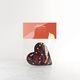 Extra Large Plum & Crispearl Chocolate Heart Wholesale