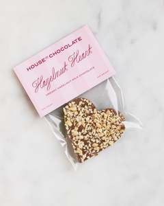 Valentines Day: Hazelnut Milk Chocolate Mini Heart