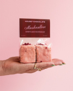 Valentines Day: Raspberry Shortcake Marshmallows